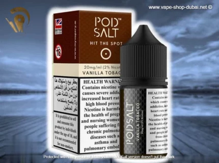 Vanilla Tobacco Pod Salt