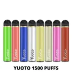 YUOTO DISPOSABLE VAPE DUBAI (1500 PUFFS)