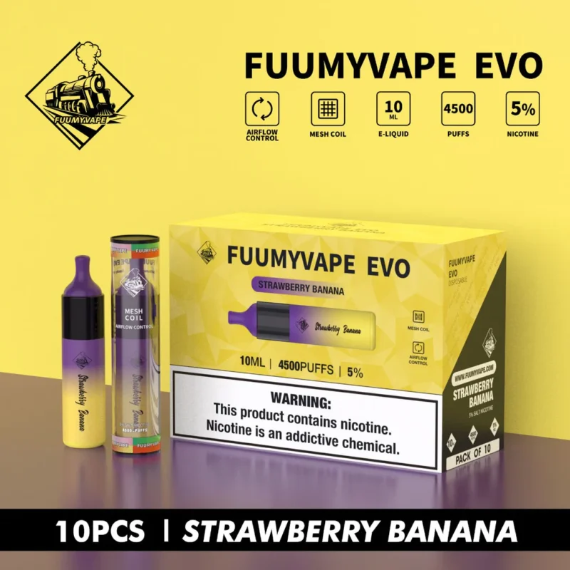 Fuumy Vape Evo 4500 Puffs Disposable Vape in UAE Dubai