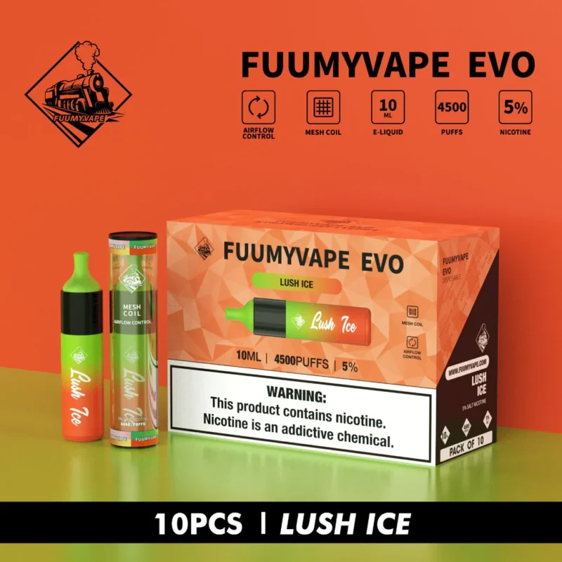 Fuumy Vape Evo 4500 Puffs Disposable Vape in UAE Dubai