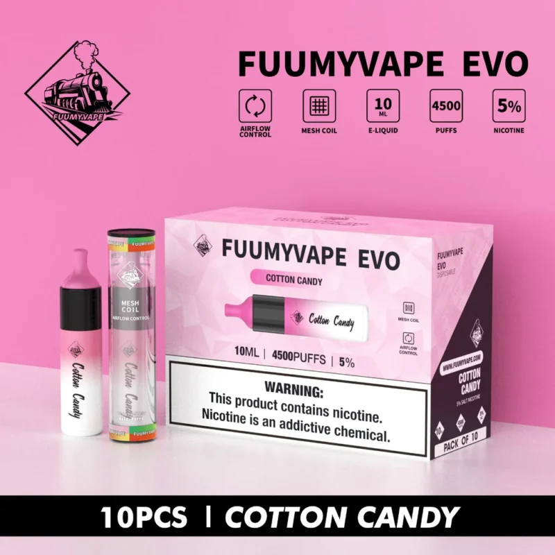 Fuumy Vape Evo 4500 Puffs Disposable Vape in UAE Dubai