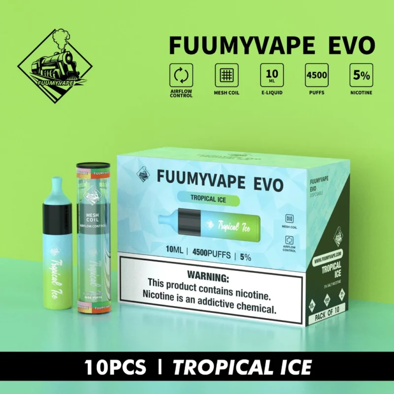 Fuumy Vape Evo 4500 Puffs Disposable Vape in UAE Dubai