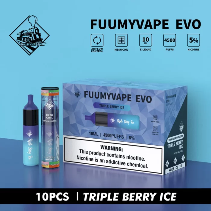 Fuumy Vape Evo 4500 Puffs Disposable Vape in UAE