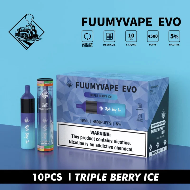 Fuumy Vape- Triple Berry ice