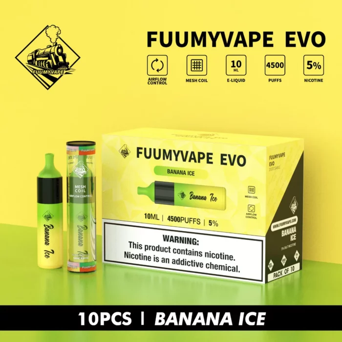 Fuumy Vape Evo 4500 Puffs Disposable Vape in UAE