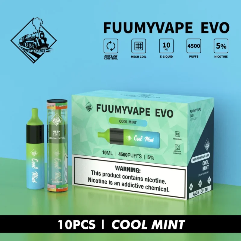 Fuumy Vape Evo 4500 Puffs Disposable Vape in UAE