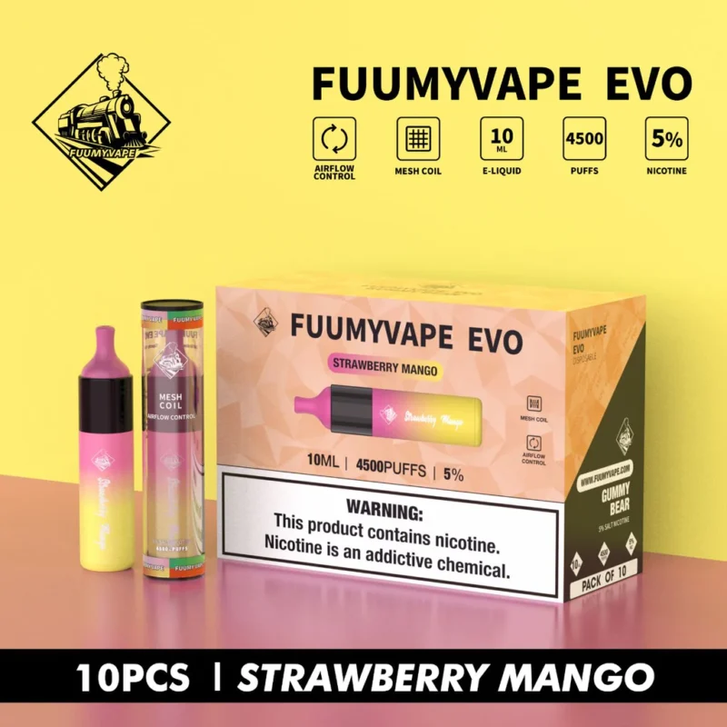 Fuumy Vape Evo 4500 Puffs Disposable Vape in UAE