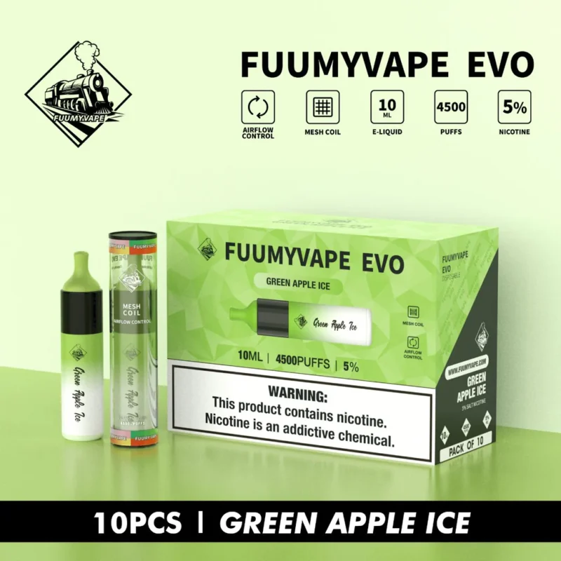 Fuumy Vape Evo 4500 Puffs Disposable Vape in UAE