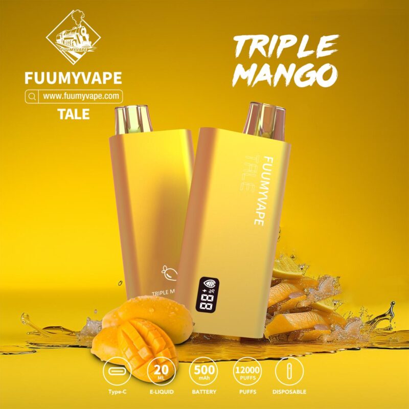 Fuumy Vape 12000 Disposable triple mango