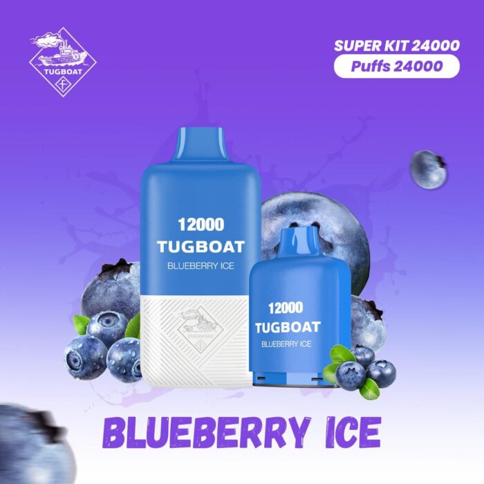Tugboat 12000 Blueberry Ice