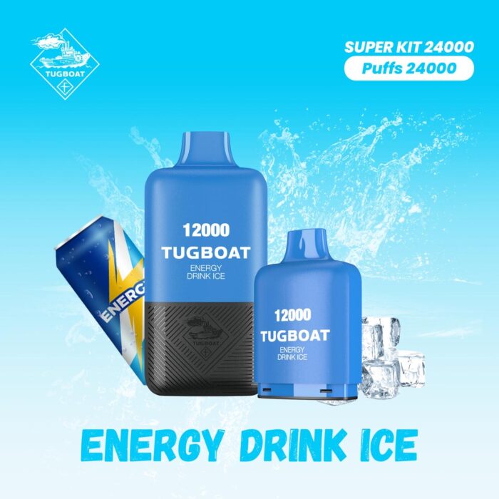 Tugboat 12000 Energy Drink Ice
