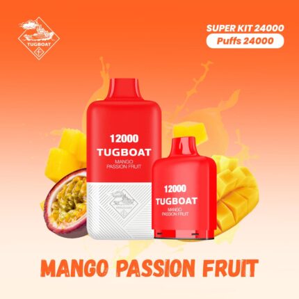 Tugboat 12000 Mango Passion Fruit