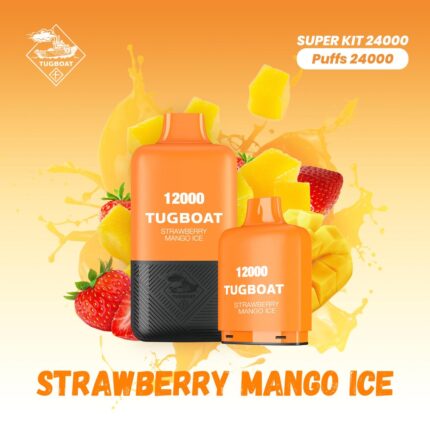Tugboat 12000 Strawberry Mango Ice
