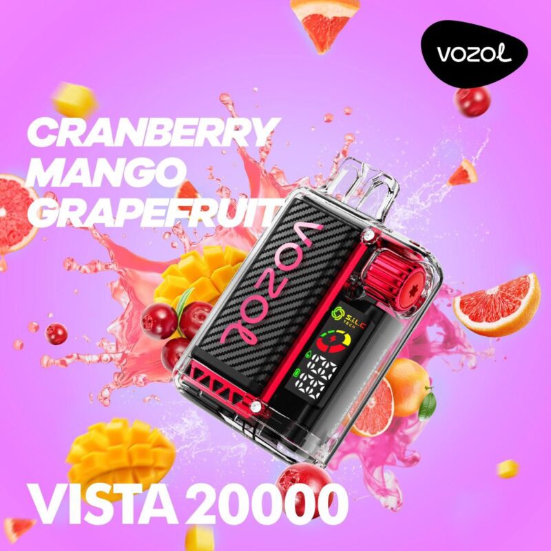 Vozol Cranberry Mango Grapefruit Vista 20000
