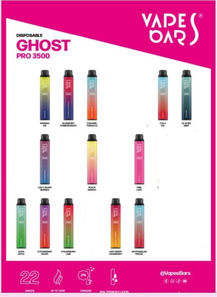 Disposable Ghost Pro 3500