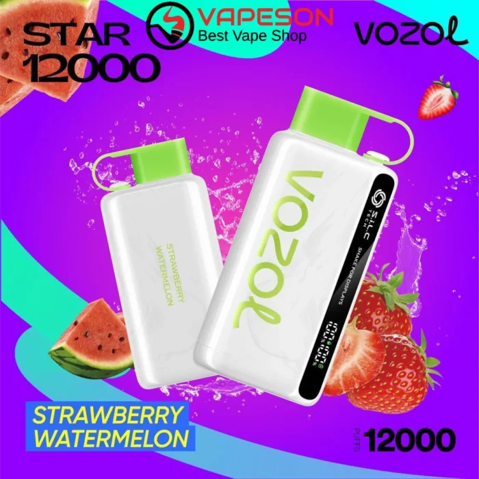 Vozol Strawberry Watermelon Star 12000