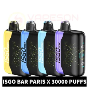 ISGO Bar Paris X 30000 50MG Puffs Disposable Vape