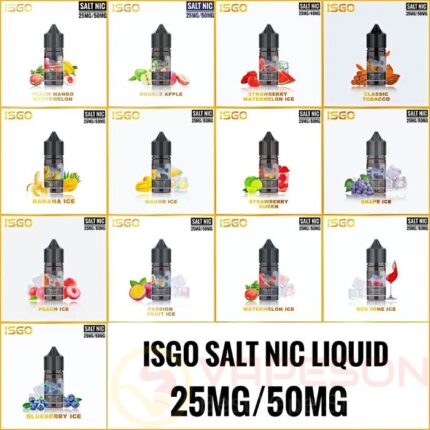 ISGO SALTNIC 30ML E-liquid in Dubai