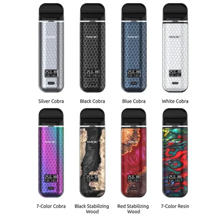 SMOK Novo X Kit 800mAh Pod System 25W Vape kit Starter Kit in Dubai, UAE