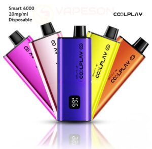 COOLPLAY Smart 6000 Puffs 20MG Disposable Vape in Dubai