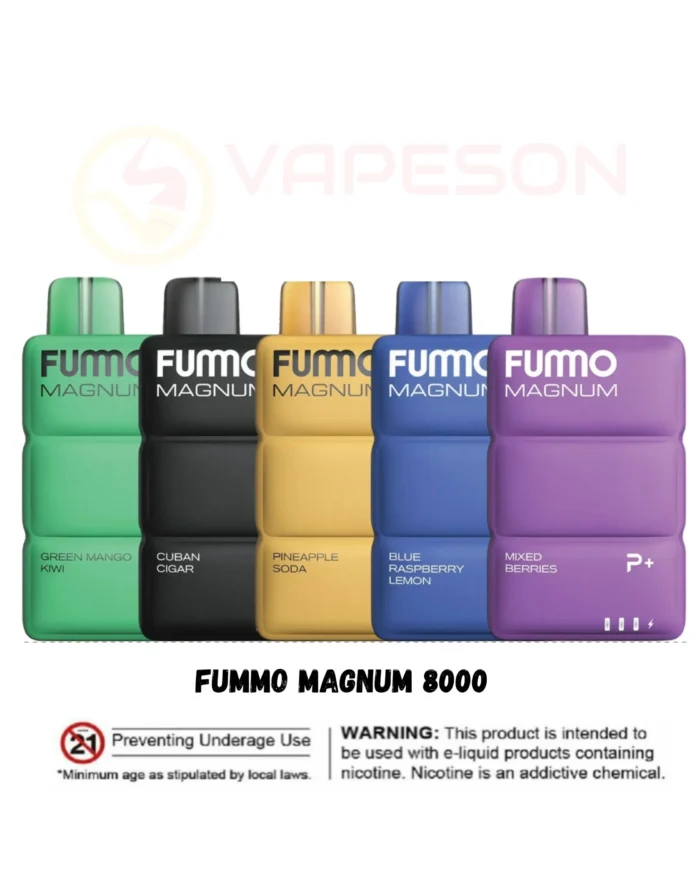 Fummo Magnum 20mg_ml-8000 Puffs Disposable Vape