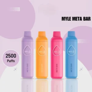 Myle Meta Bar 2500 Puffs disposable vape in dubai UAE