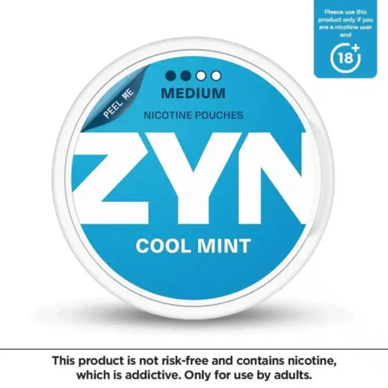 Zyn Nicotine Pouches - Cool Mint Medium