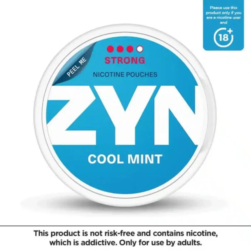 Zyn Nicotine Pouches - Cool Mint Strong