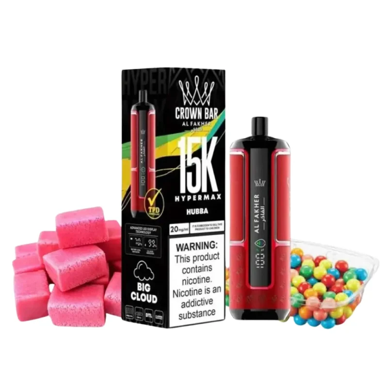 AL Fakher Hypermax 15k Puffs Disposable Vape - Hubba