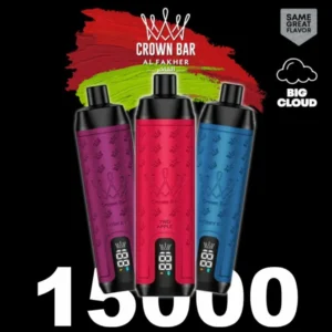 Al Fakher Crown Bar 15000 Pro Max Puffs Disposable Vape in Dubai