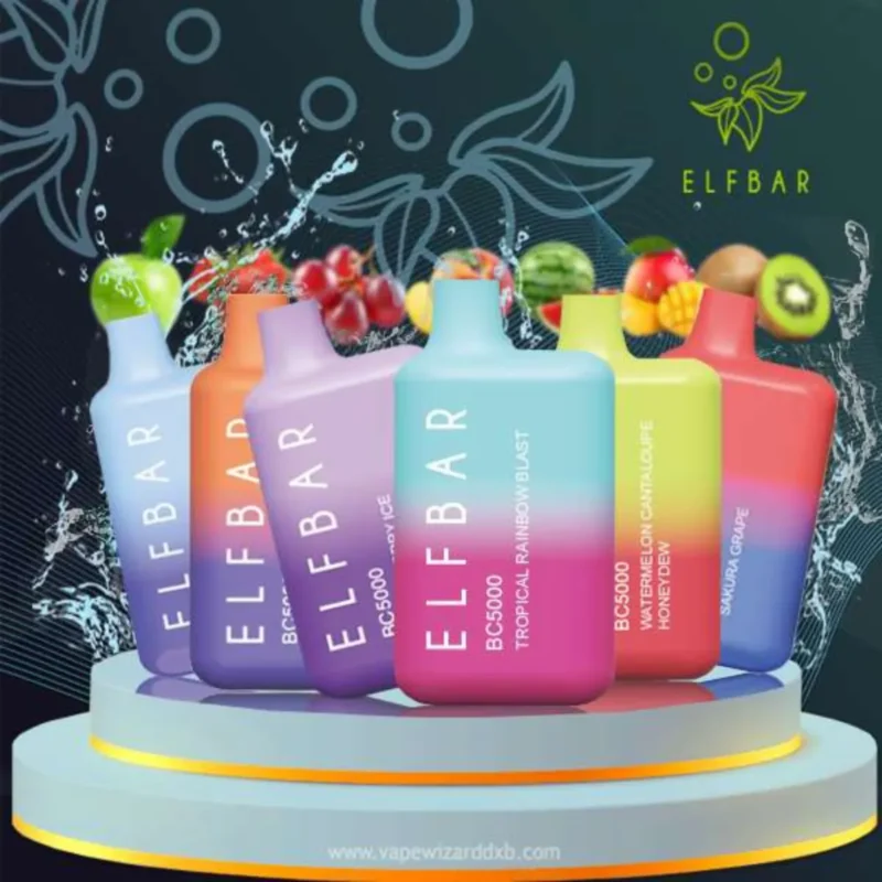 ELF BAR BC 5000 Puffs 2% Nicotine Disposable Vape in Dubai