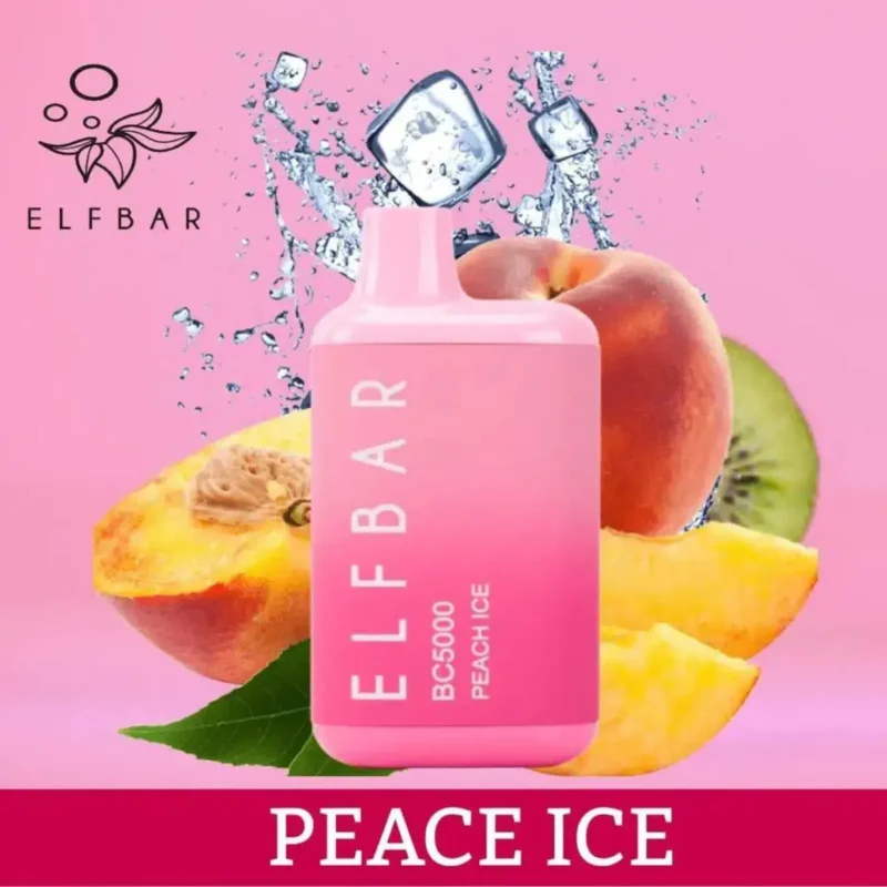 Elf Bar 5000 Puffs - Peach Ice