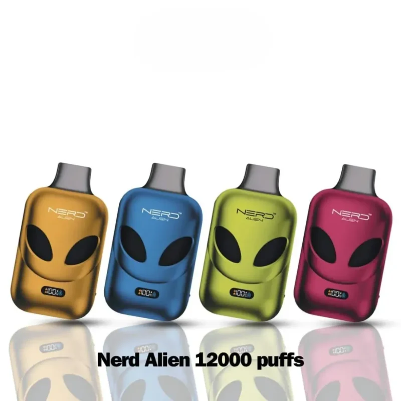 NERD Alien 12000 Puffs 20MG Disposable Vape in UAE