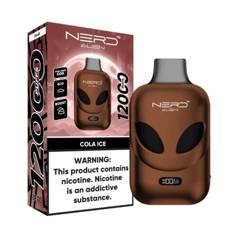 NERD Alien 12000 Puffs - Cola Ice