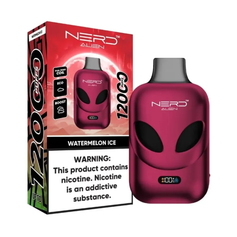 NERD Alien 12000 Puffs - Watermelon Ice