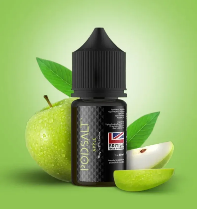 Pod Salt Core Salt Nicotine 20MG_ML E-Juice in Dubai - Apple