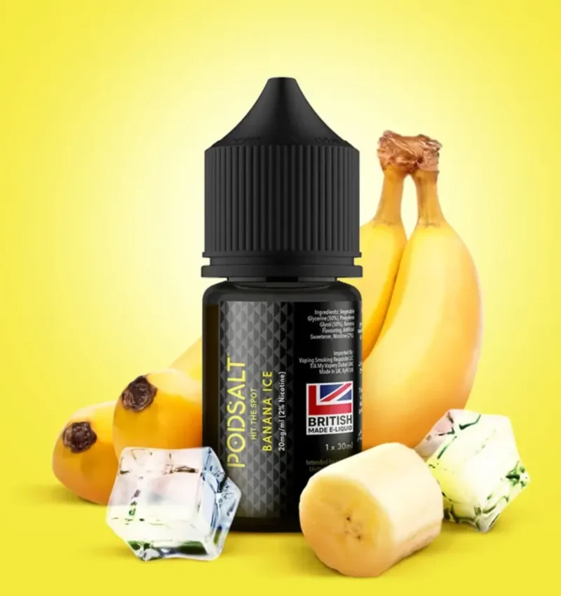 Pod Salt Core Salt Nicotine 20MG_ML E-Juice in Dubai - Banana Ice