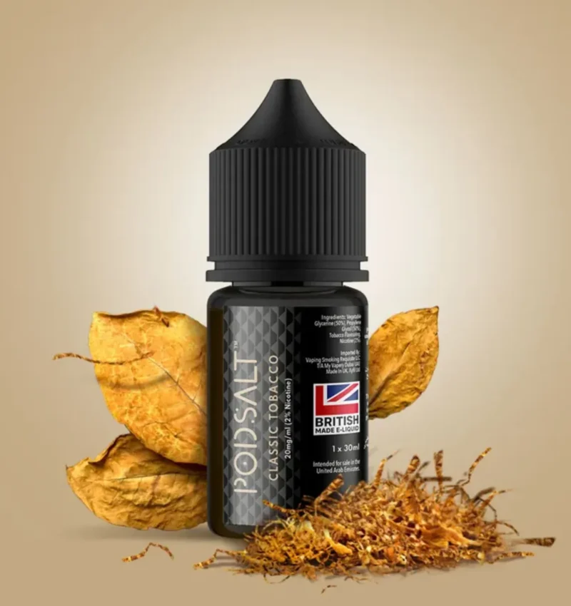 Pod Salt Core Salt Nicotine 20MG_ML E-Juice in Dubai - Classic Tobacco