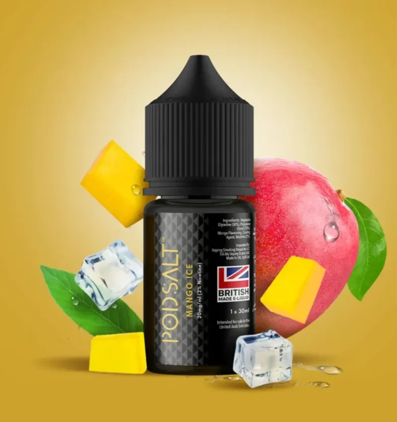 Pod Salt Core Salt Nicotine 20MG_ML E-Juice in Dubai - Mango Ice