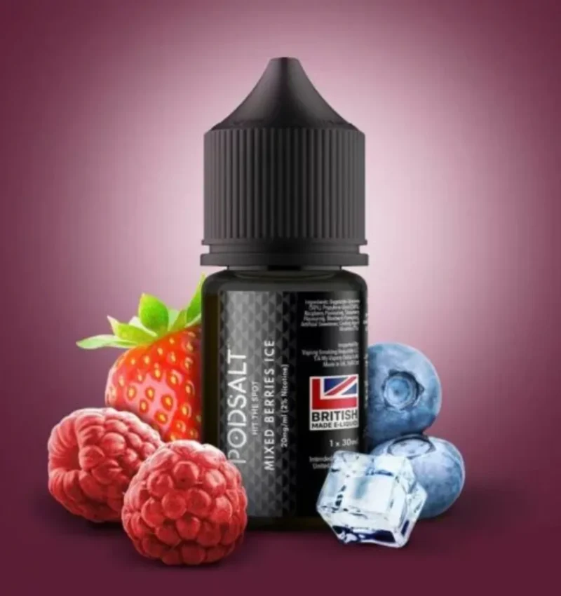 Pod Salt Core Salt Nicotine 20MG_ML E-Juice in Dubai - Mixed Berries Ice