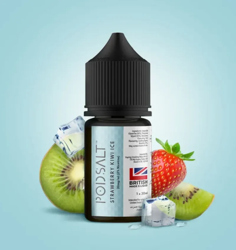 Pod Salt Core Salt Nicotine 20MG_ML E-Juice in Dubai - Strawberry Kiwi Ice