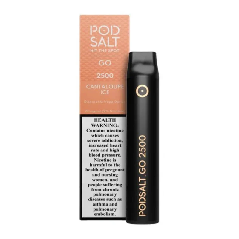 Pod Salt Go Cantaloupe ice