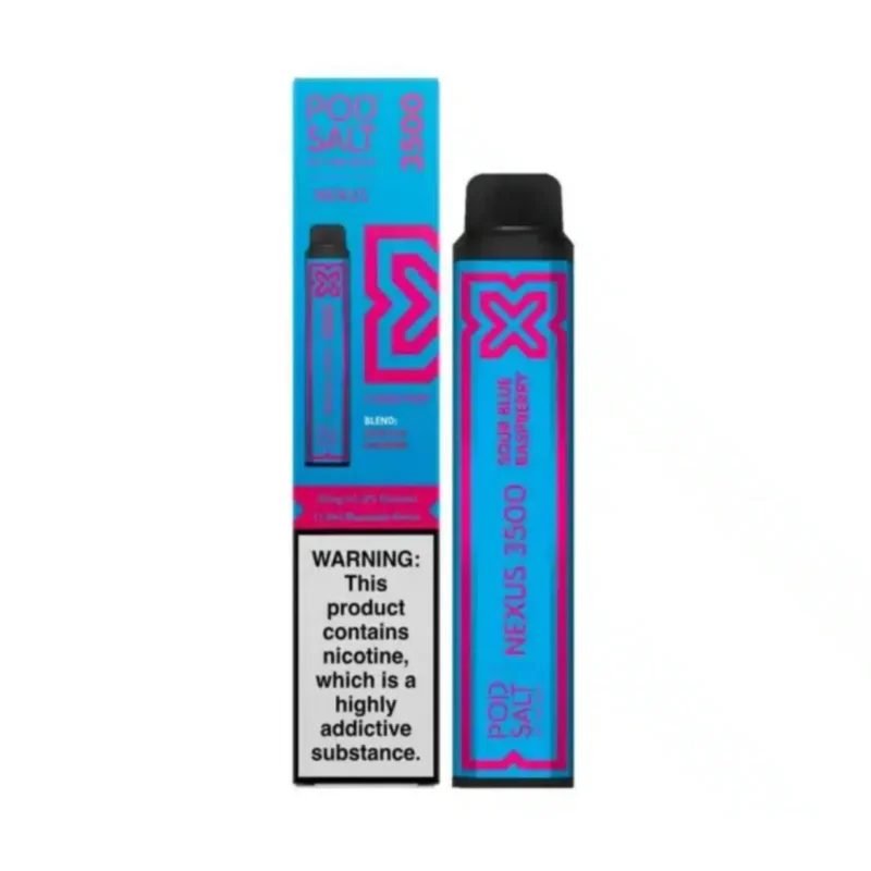 Pod Salt Nexus 3500 Puffs Sour Blue Raspberry