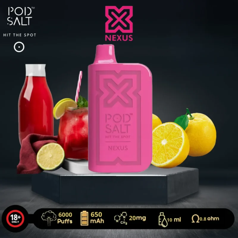 Pod Salt Nexus 6000 Puffs Disposable Vape - Pink Lemonade