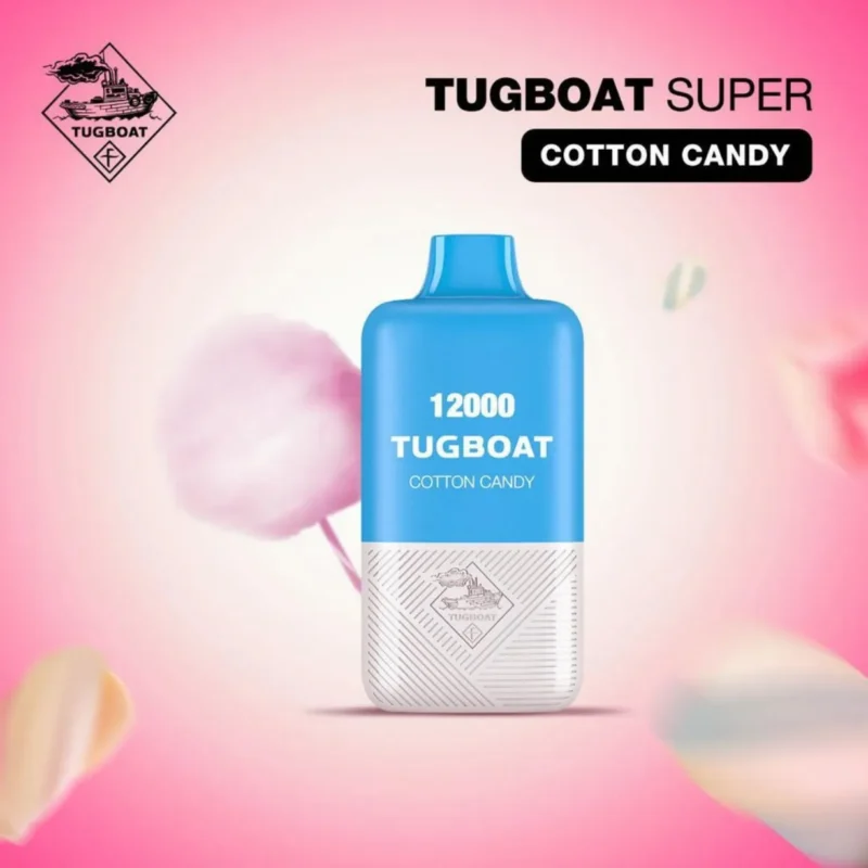 Tugboat Super 12000 Puffs - Cotton Candy