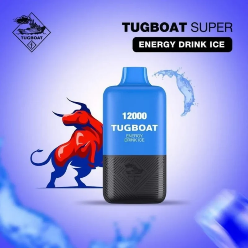 Tugboat Super 12000 Puffs - Energy Drink ice