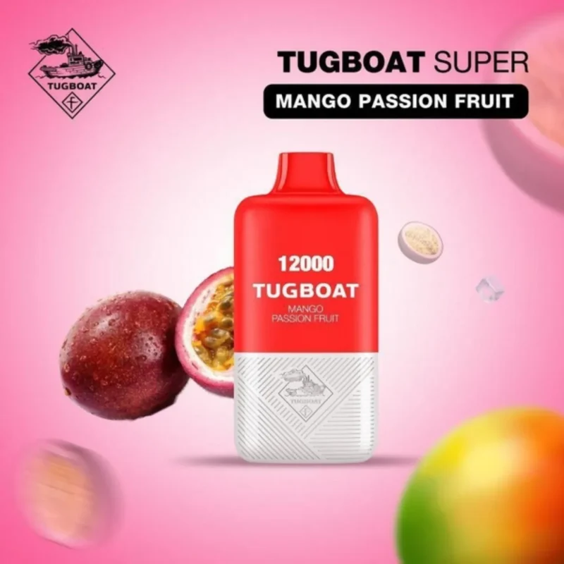 Tugboat Super 12000 Puffs - Mango Passion Fruit