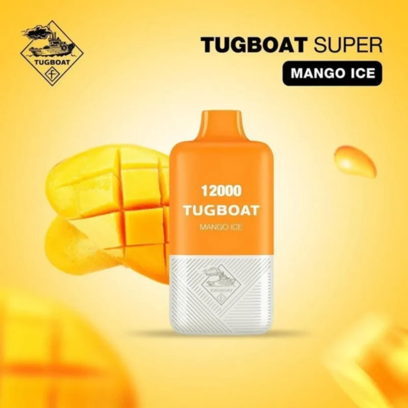 Tugboat Super 12000 Puffs - Mango ice