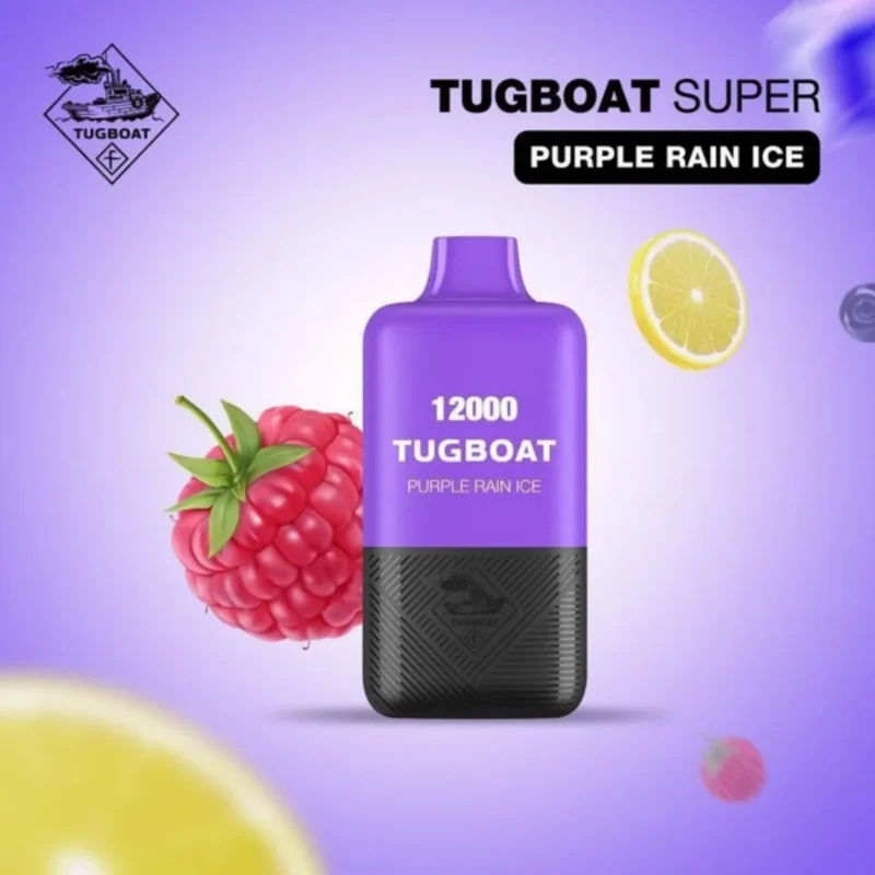 Tugboat Super 12000 Puffs - Purple Rain ice