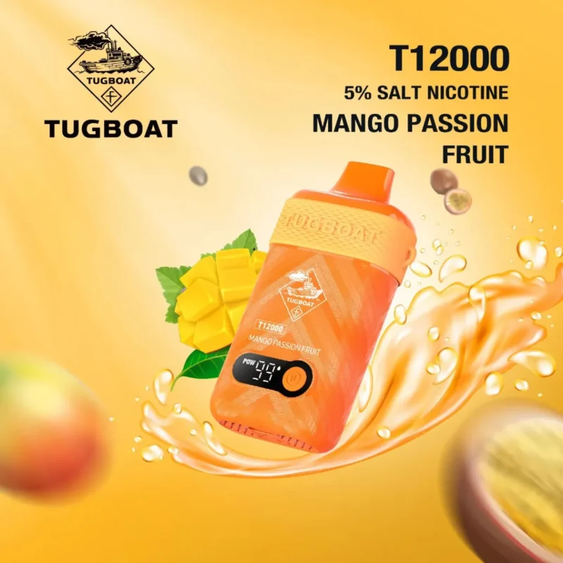 Tugboat T12000 - Mango Passion Fruit